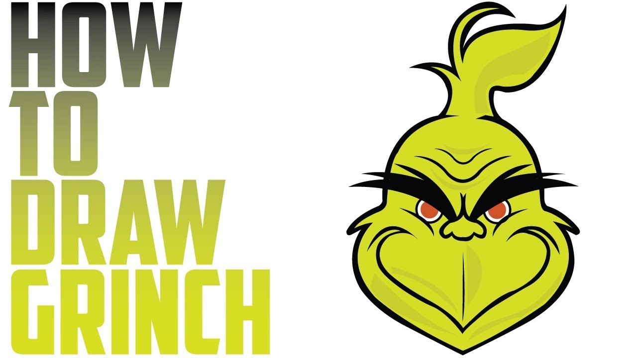 1280x720 how to draw the grinch easy drawing for kids - How The Grinch Stole Christmas Drawings