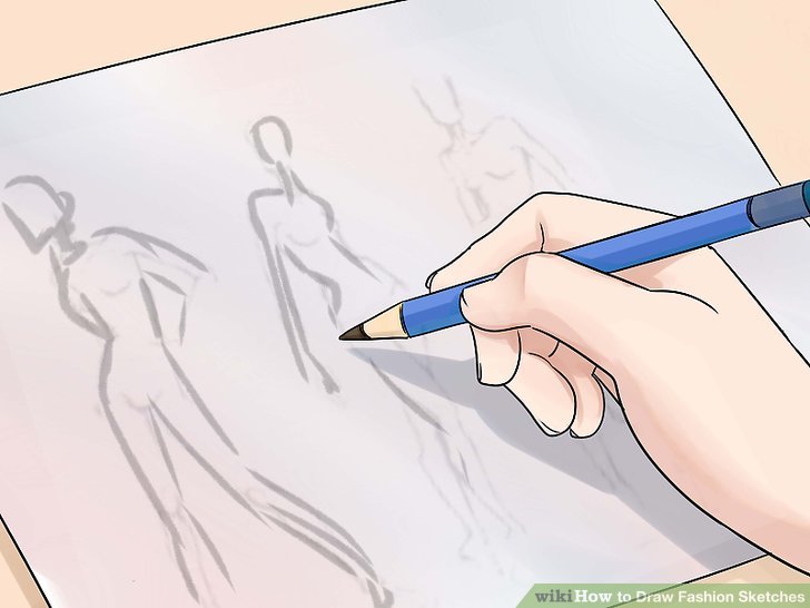 728x546 The Simplest Way To Draw Fashion Sketches - How To Draw Fashion Drawings