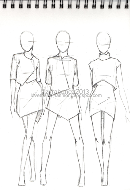438x640 The Sketchbookgreat Fashion Sketch Great Fashion Sketch X - How To Draw Fashion Drawings