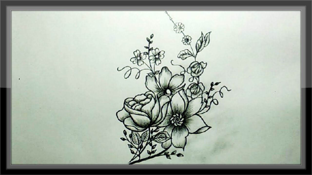 1280x720 Cool Easy Drawings - How To Make A Beautiful Flower Drawing