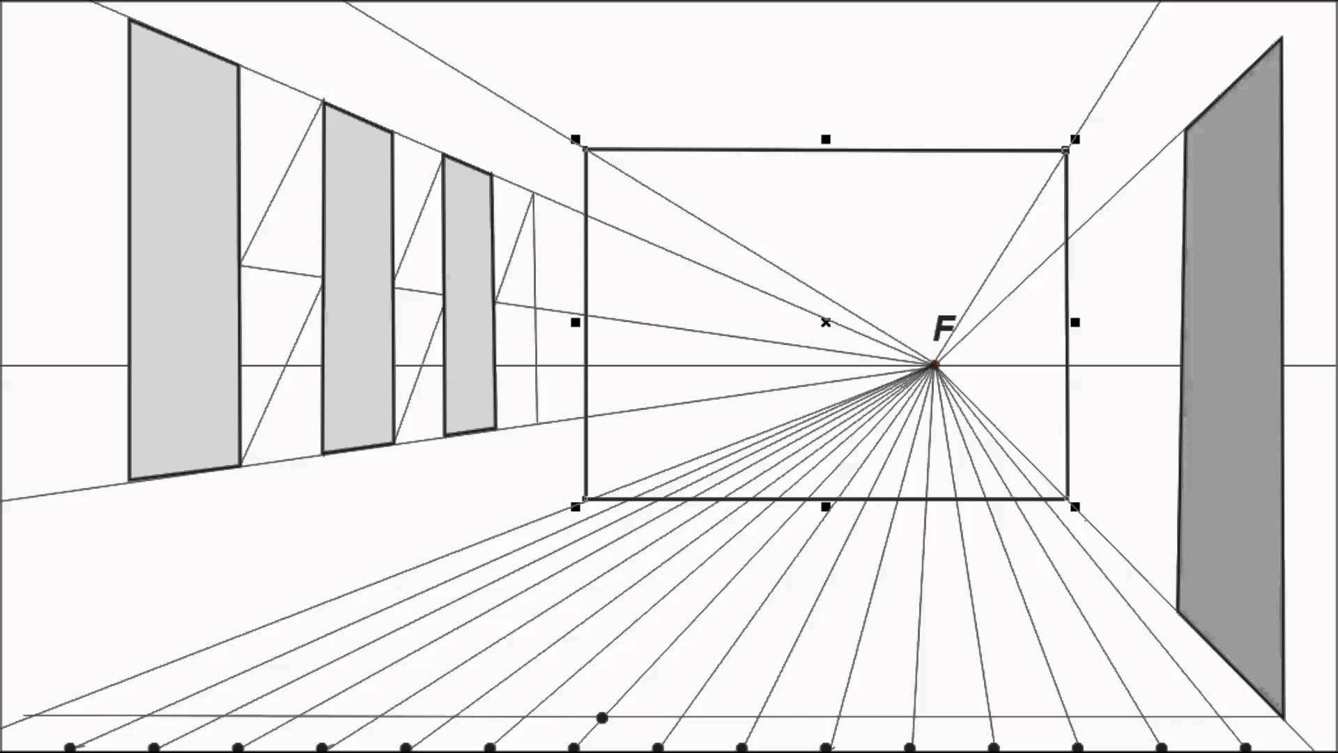 One Point Perspective Drawing Room at PaintingValley.com | Explore ...