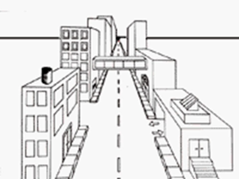 960x720 One Point Perspective - How To Make A One Point Perspective Drawing