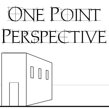 357x357 Perspective Drawing - How To Make A One Point Perspective Drawing
