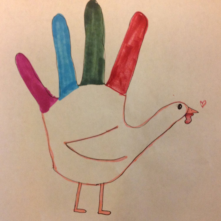 750x750 The Great Turkey Draw - How To Make A Turkey Drawing