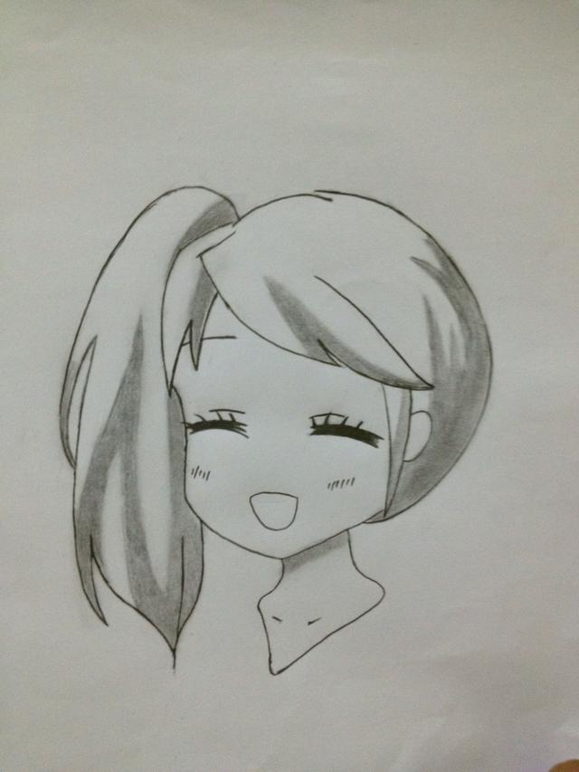 640x853 How To Draw A Girl - How To Make Drawing