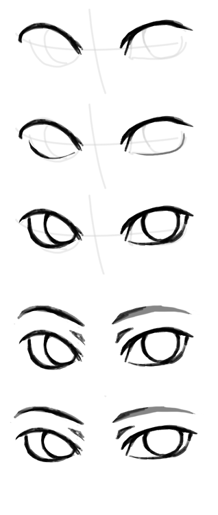 318x750 Drawing Eyes Art Drawings, Art Sketches, Eyes - How To Make Drawing