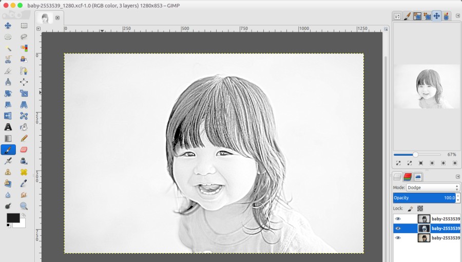 900x510 How To Convert An Image To Pencil Drawing In Gimp Better Tech Tips - How To Pencil Drawing