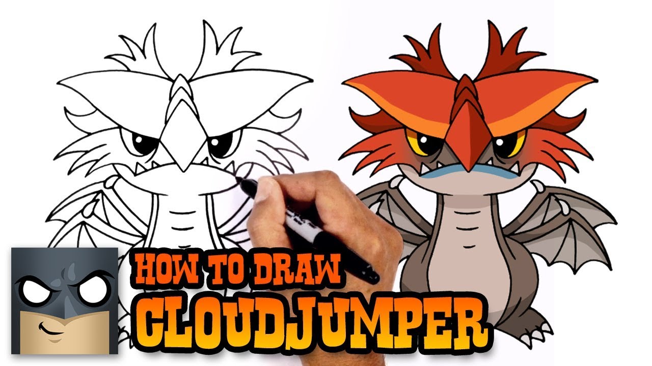 1280x720 How To Draw A Dragon Cloudjumper How To Train Your Dragon - How To Train Your Dragon Drawings