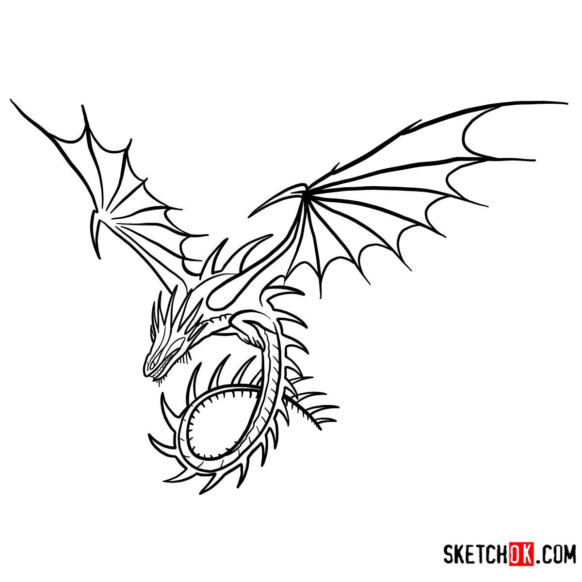 How To Train Your Dragon Drawings at PaintingValley.com | Explore