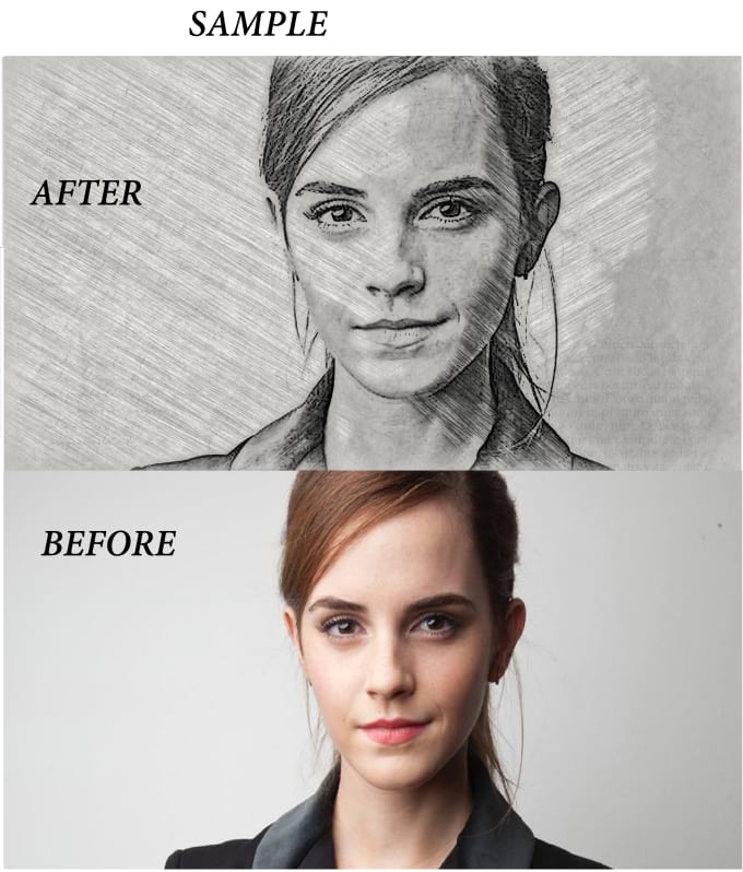 680x798 Turn Any Photo Or Video Into A Sketch - How To Turn A Picture Into A Drawing