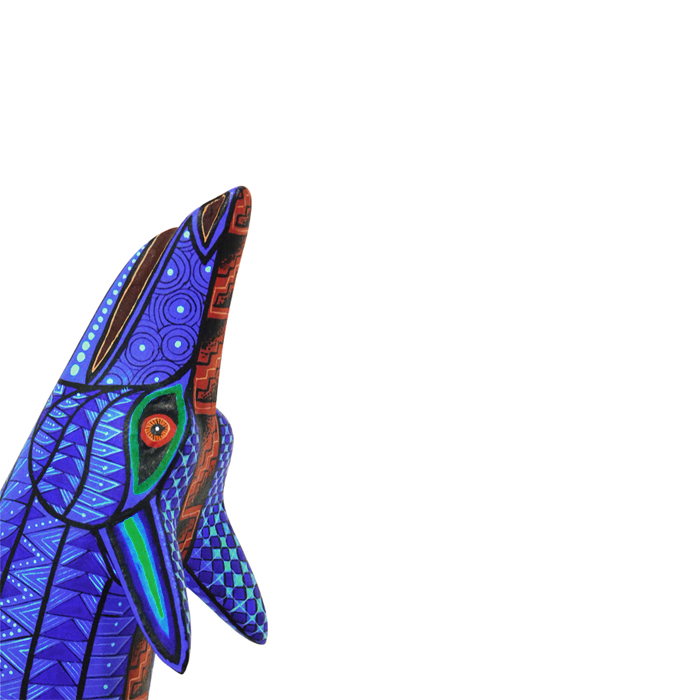 700x700 Nestor Melchor Howling Coyote Sandia Folk - Howling Coyote Drawing