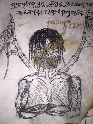 320x427 Hplovecraft Drawings On Paigeeworld Pictures Of Hplovecraft - Hp Lovecraft Drawings