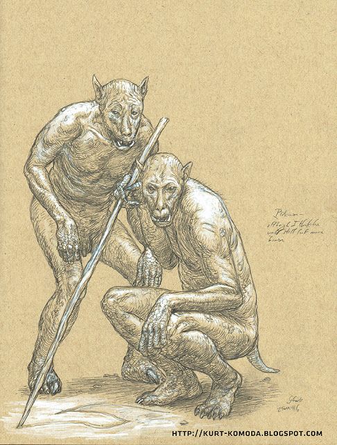 486x640 Drawing Is Neat Ghastly Ghouly H P Lovecraft's Ghouls - Hp Lovecraft Drawings