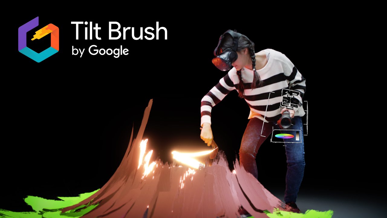 1280x720 Tilt Brush Painting From A New Perspective - Htc Vive Drawing