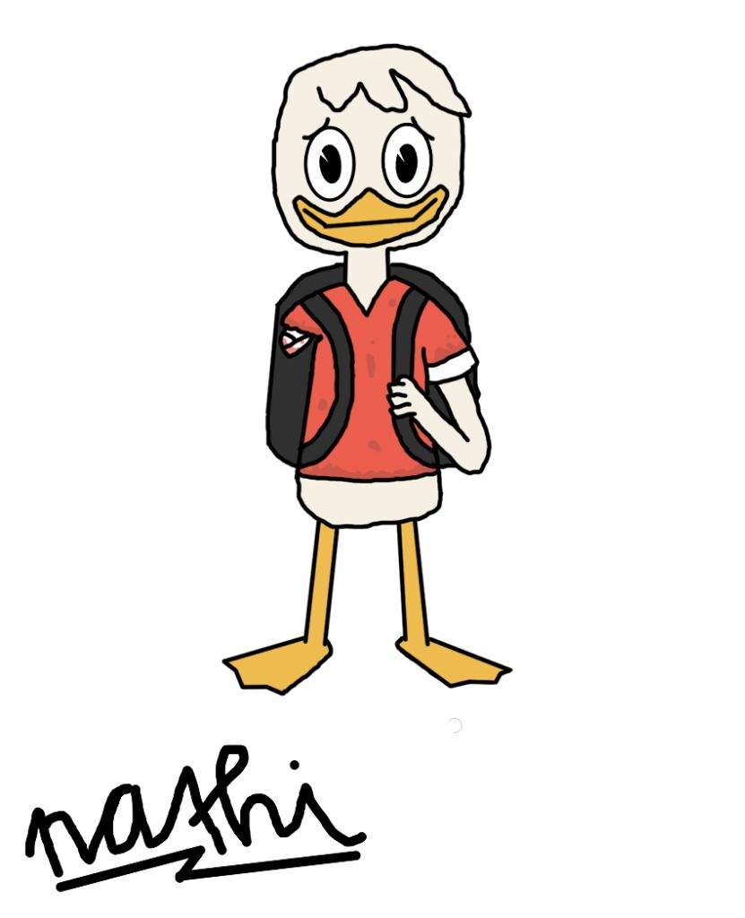831x1024 one day huey drawing duck tales amino - Huey Drawing