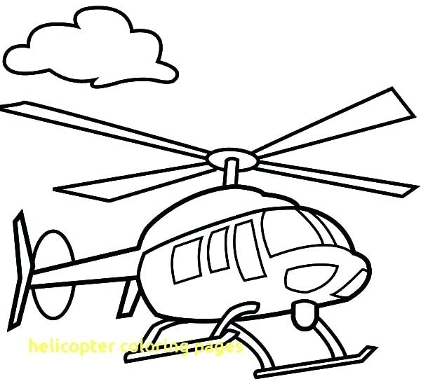 600x551 helicopter coloring - Huey Helicopter Drawing