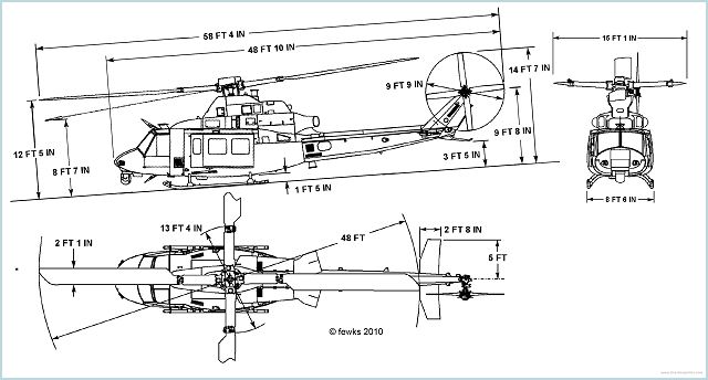 640x344 military and commercial technology uh huey utility helicopter - Huey Helicopter Drawing