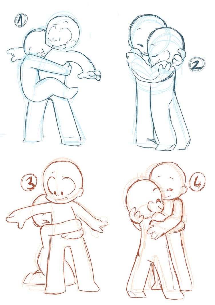 752x1063 Hug Poses Sketching In Drawings, Art Reference, Drawing Poses - Hug Drawing Reference
