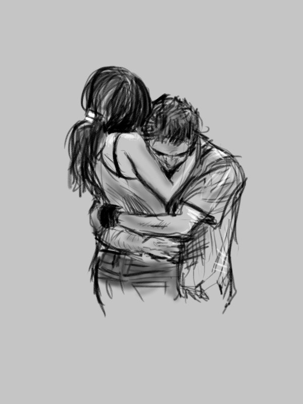 600x800 Hug Reference - Hug Drawing Reference