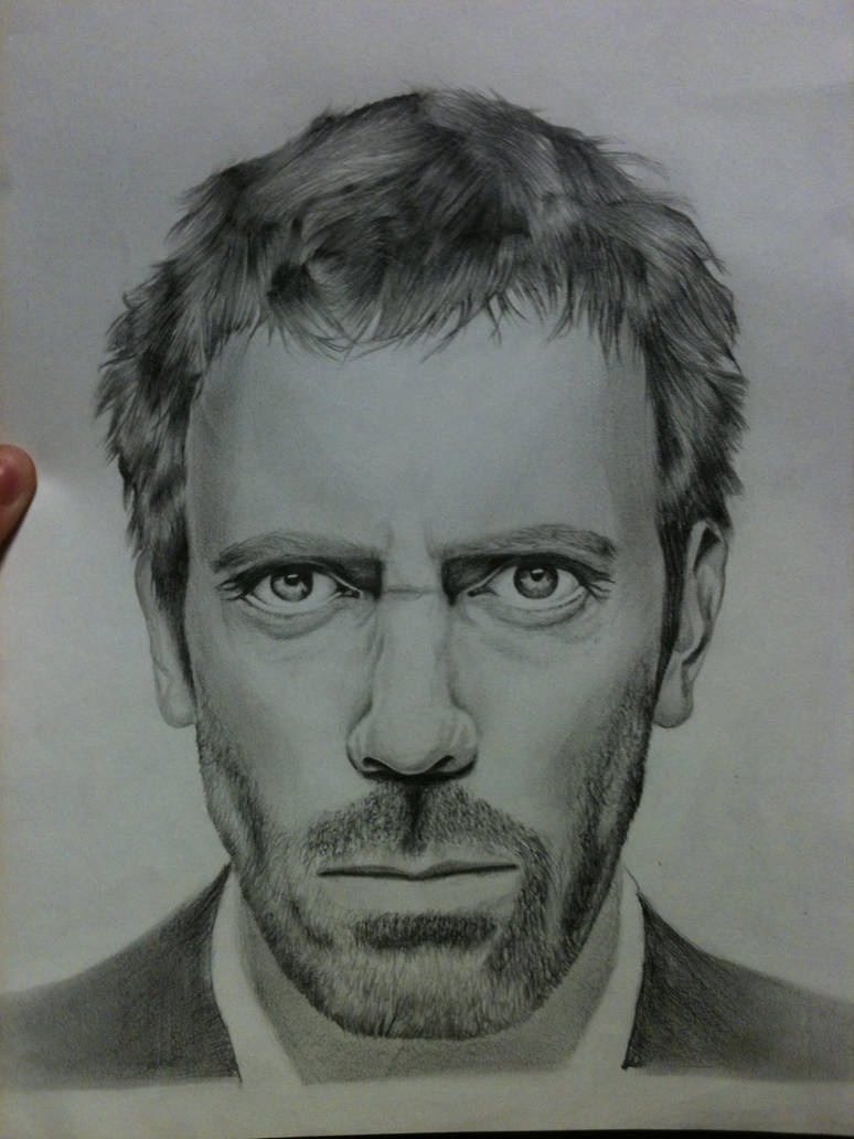 774x1032 Hugh Laurie Drawing - Hugh Laurie Drawing