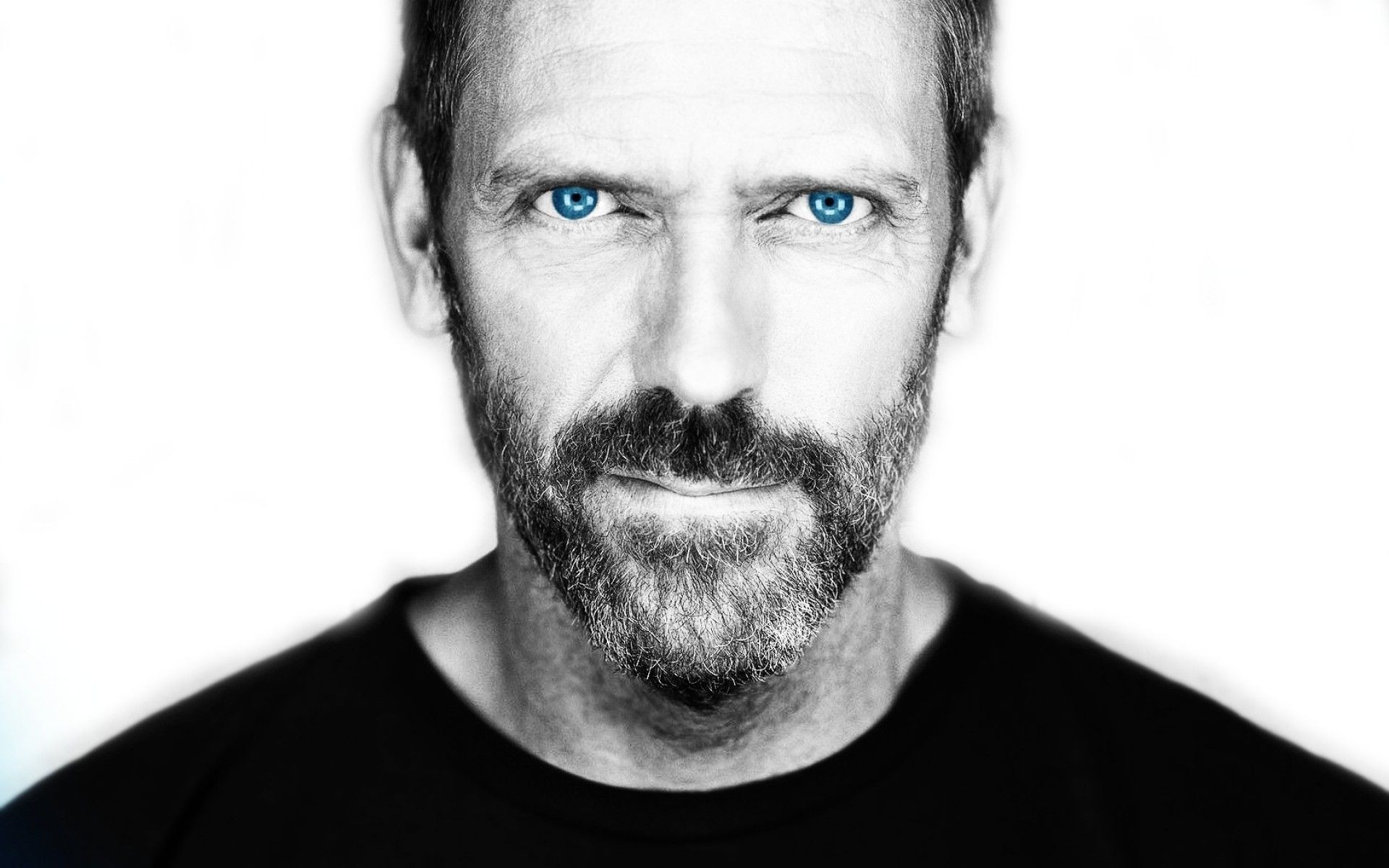 1920x1200 wallpaper face, drawing, portrait, moustache, mouth, nose, head - Hugh Laurie Drawing