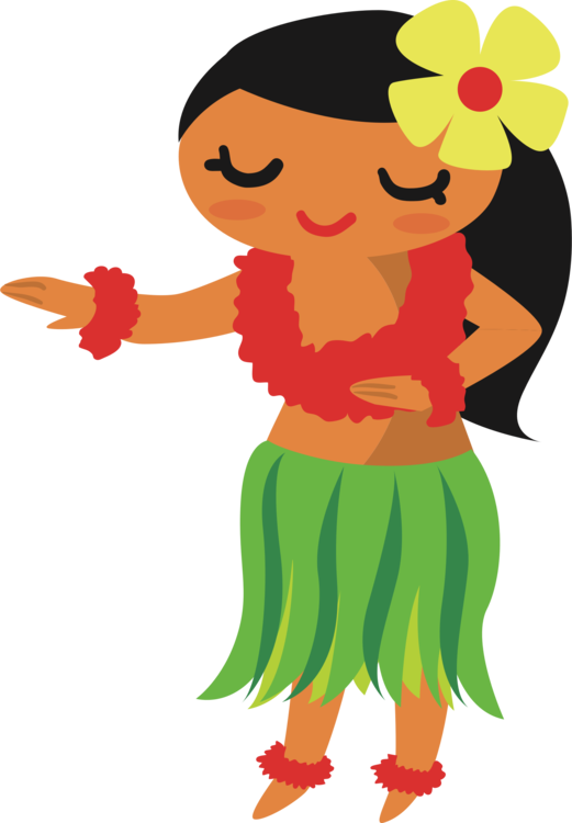 521x750 hula dance hawaii art drawing cc0 - Hula Dancer Drawing
