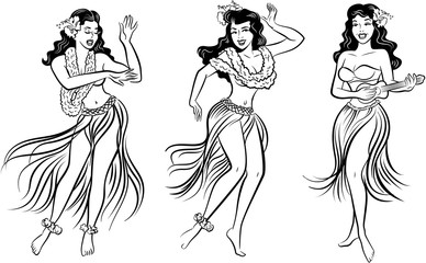 388x240 search photos hula - Hula Drawing