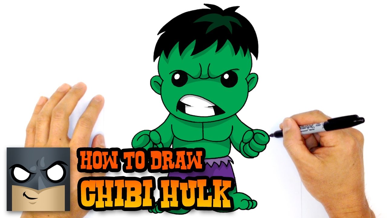 1280x720 how to draw hulk the avengers - Hulk Cartoon Drawing