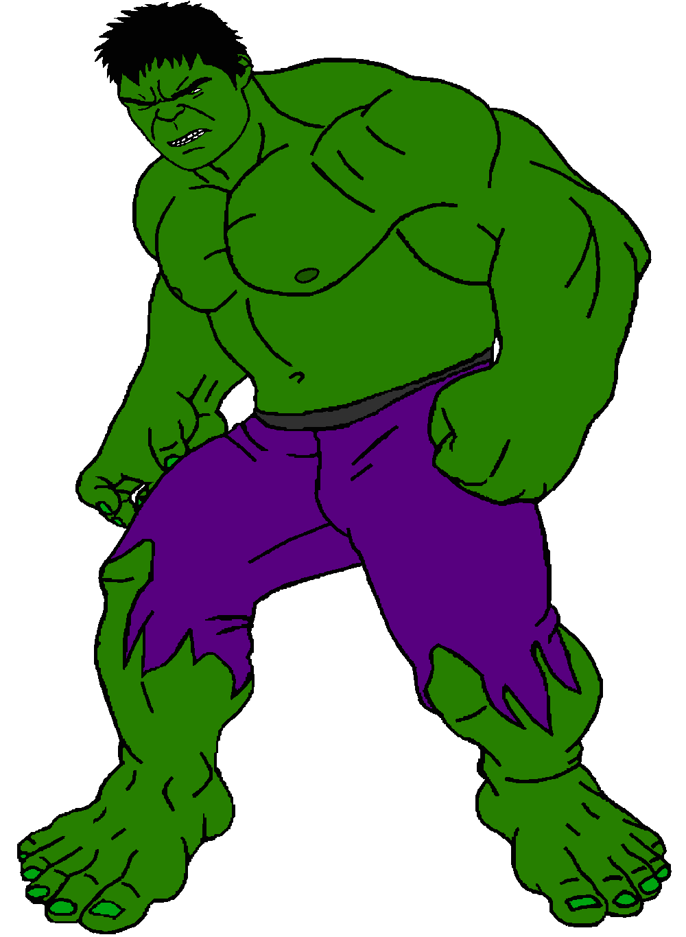 1000x1365 hulk - Hulk Cartoon Drawing