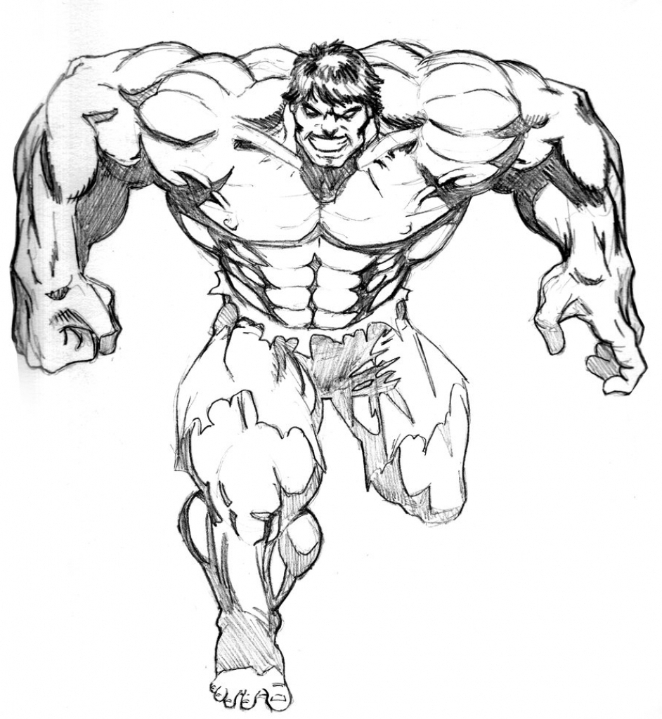 Hulk Drawing at PaintingValley.com | Explore collection of Hulk Drawing