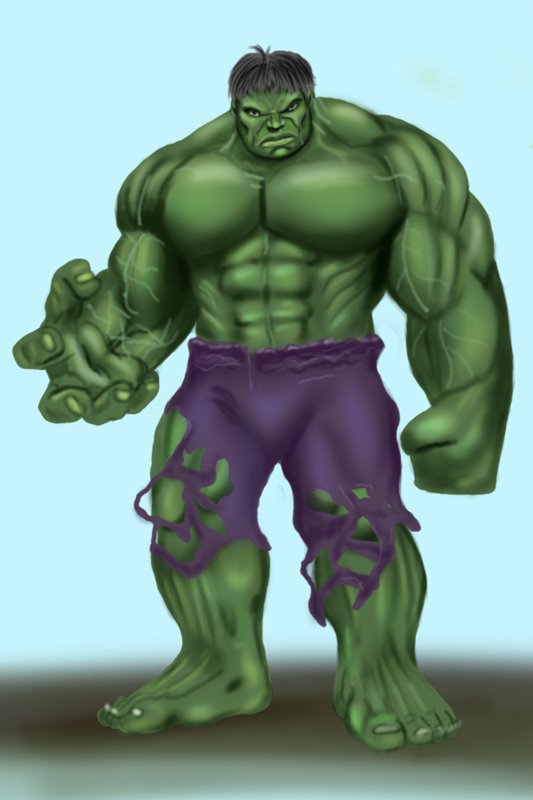 533x800 Learn How To Draw The Hulk - Hulk Drawing