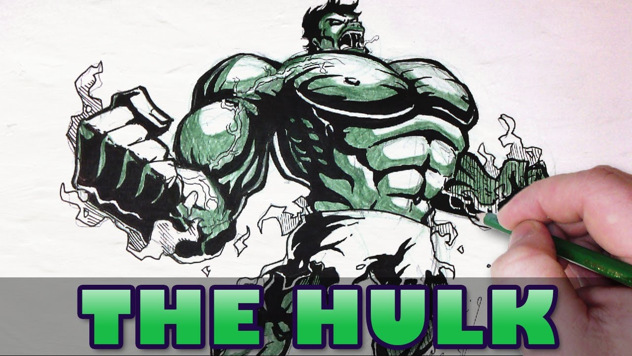 1280x720 Let's Draw The Hulk! - Hulk Drawing