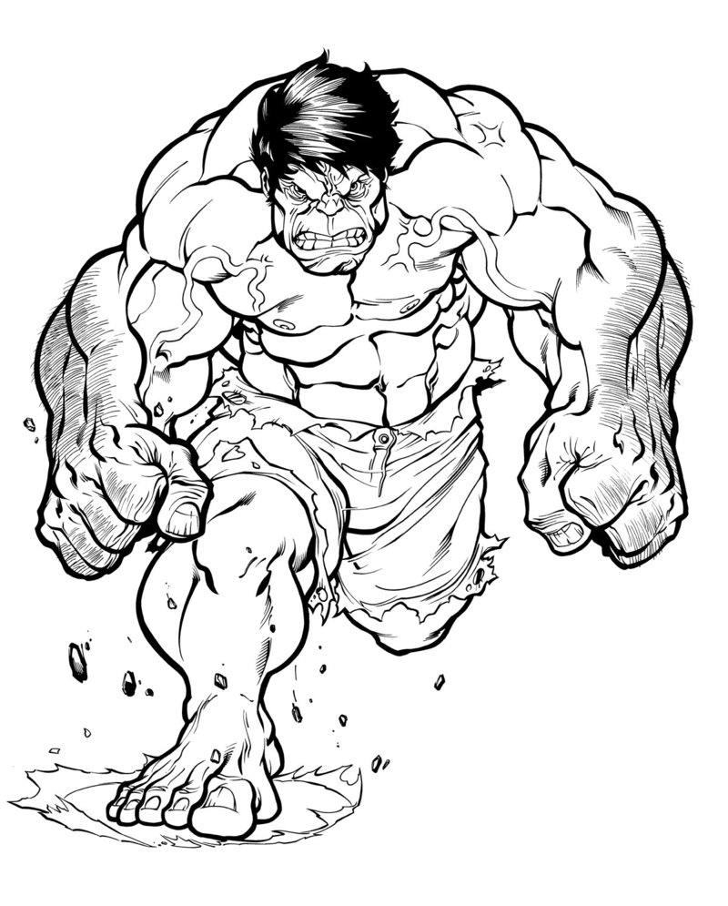 800x995 Coloring Pages Incredible Hulk Drawing At Getdrawings Com Free - Hulk Drawing Pages