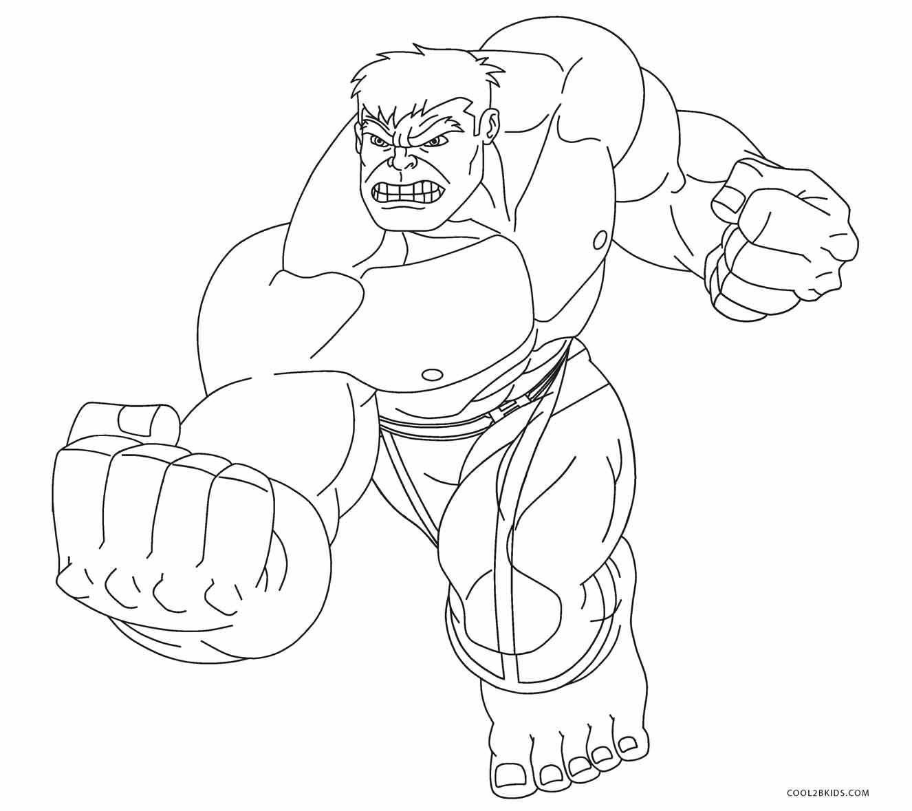 1326x1179 Free Printable Hulk Coloring Pages For Kids - Hulk Drawing Pages