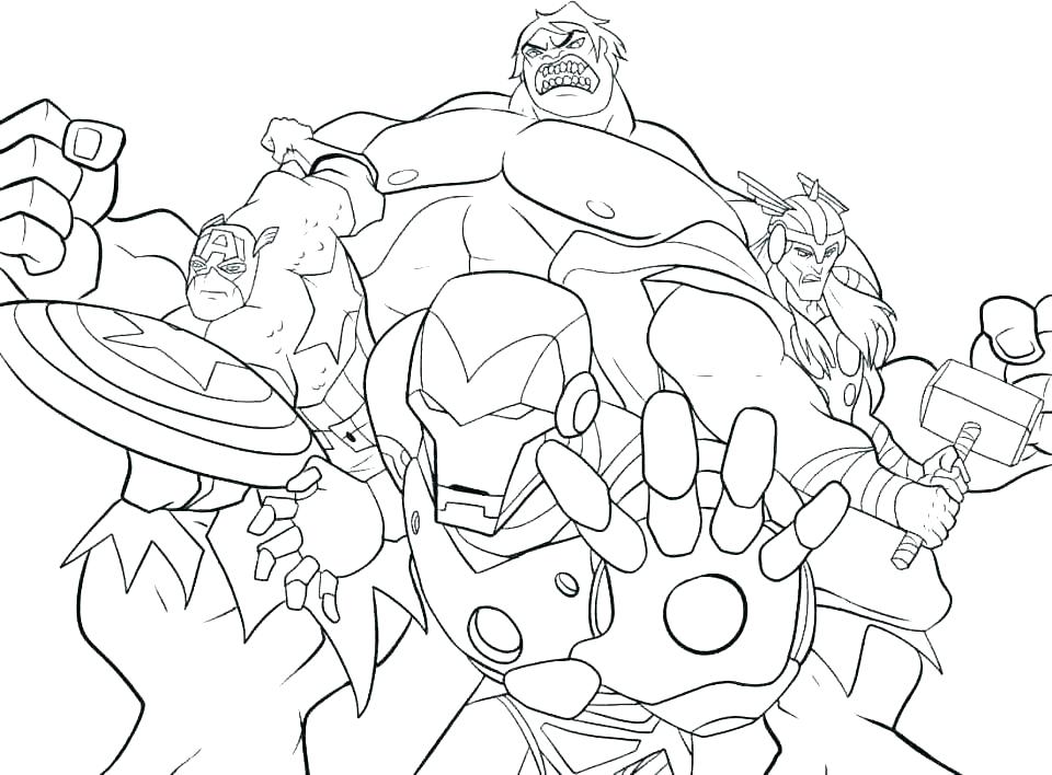 960x708 Coloring Pages For Adults Flowers Kids Unicorn Hulk Drawing - Hulk Drawing Pages