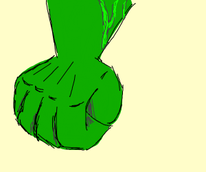 300x250 Hulk Fist Drawing - Hulk Fist Drawing