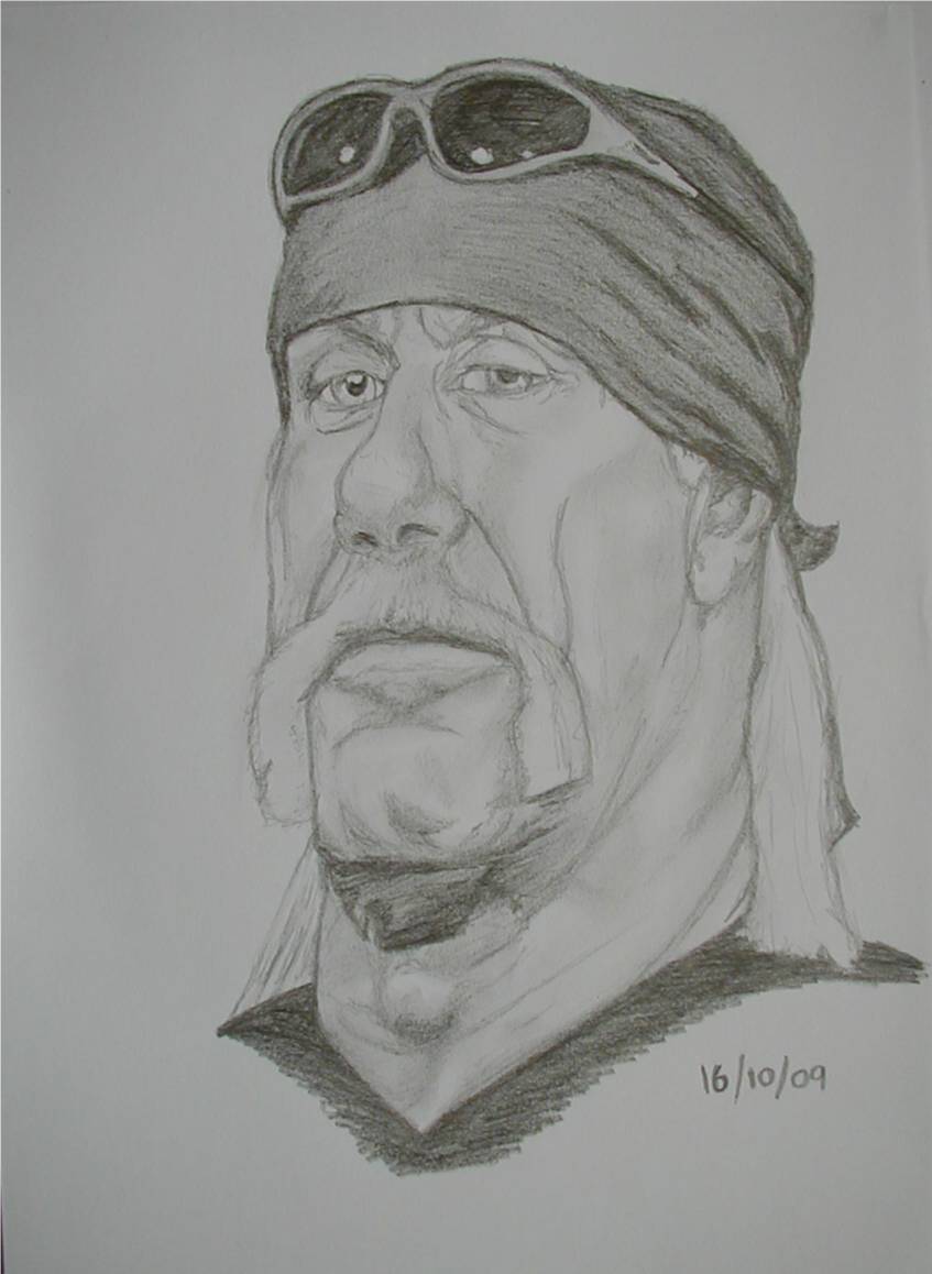 847x1158 hulk hogan caricature foundmyself - Hulk Hogan Drawing