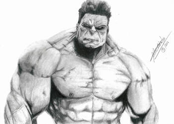 350x250 Hulk - Hulk Pencil Drawing