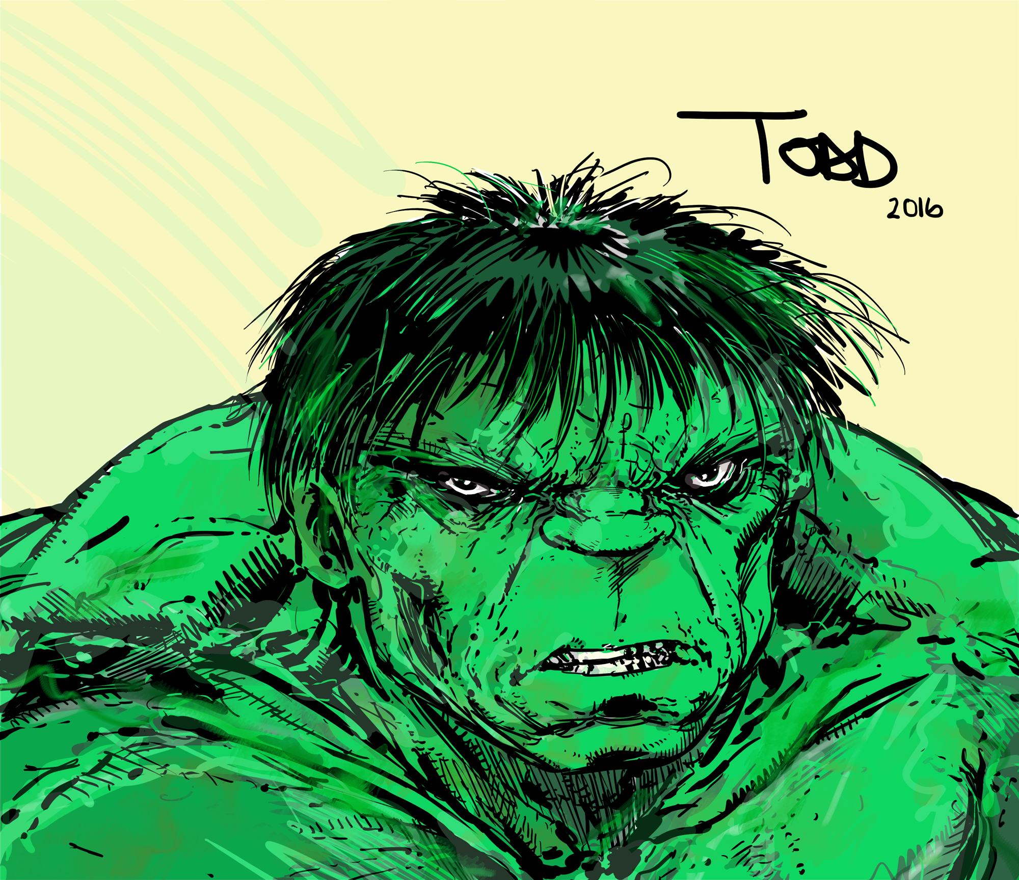 - Hulk Smash Drawing.