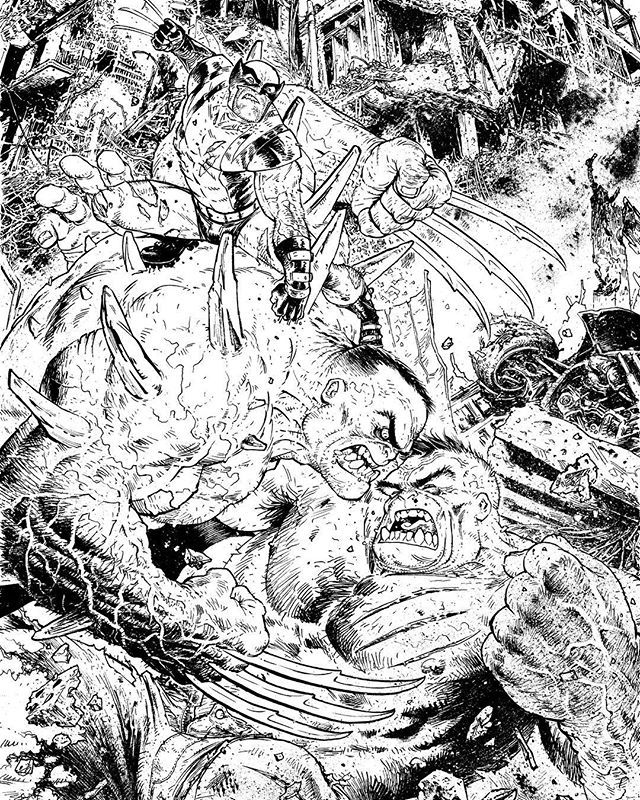 640x800 Colonel Tony Moore On Twitter So, I Think I've Finally Figured - Hulk Smash Drawing