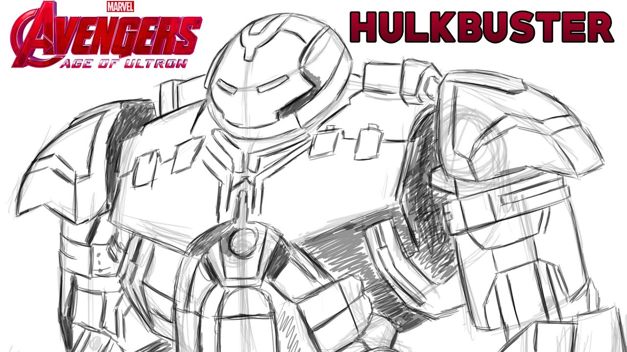Hulkbuster Drawing at PaintingValley.com | Explore collection of