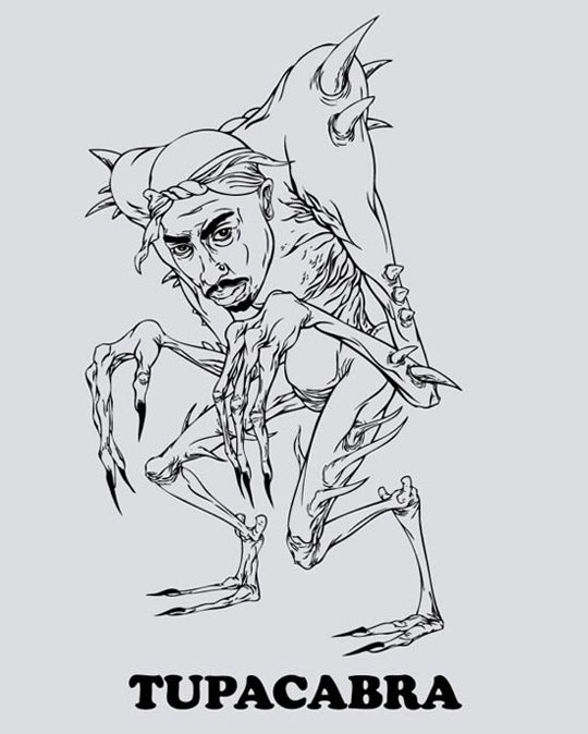 540x674 Rapper Mythical Animal Hybrid - Human Animal Hybrid Drawing