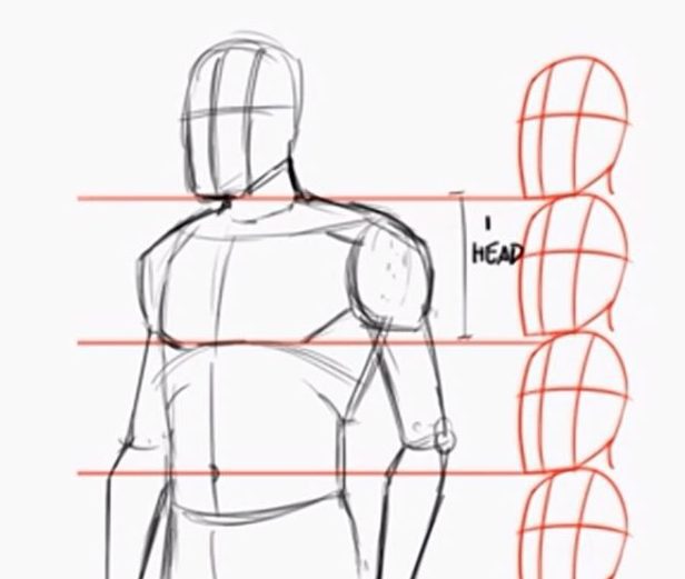 616x521 How To Draw The Human Body Step - Human Body Drawing