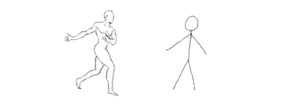 600x216 Think With Forms, Not Lines Take Your Drawing To The Next Level - Human Body Line Drawing