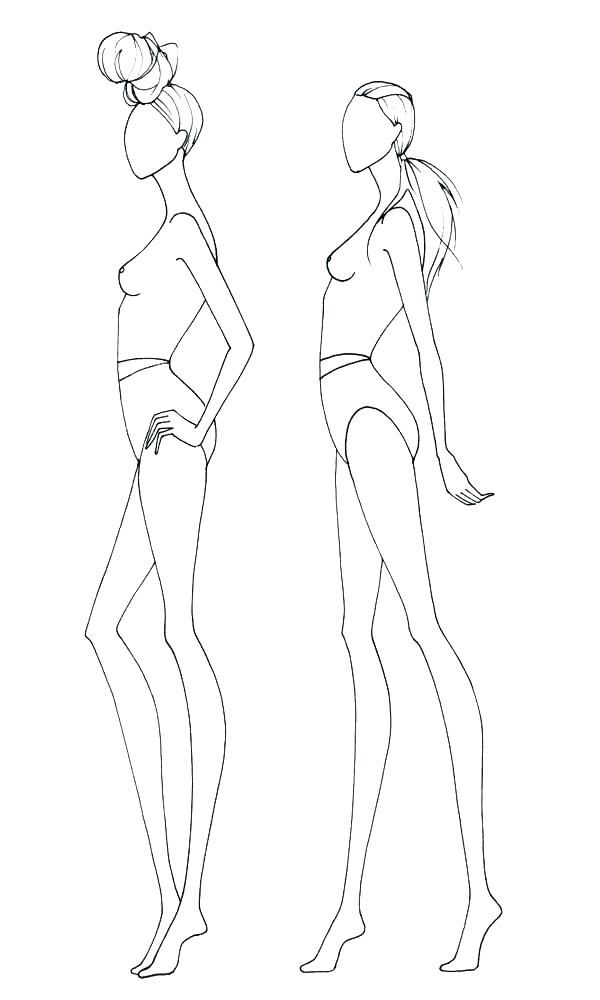 600x1000 Human Body Drawing Outline At Free For Personal Outline - Human Body Outline Drawing