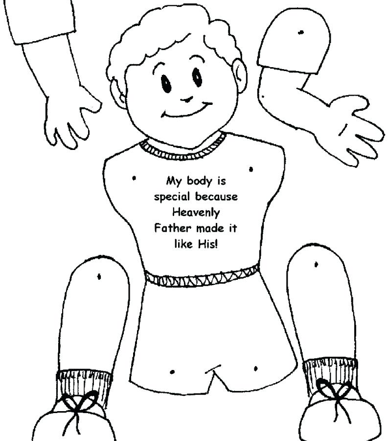 793x900 Human Body Coloring Pages Astonishing Kids Parts Diagram - Human Body Parts Drawing