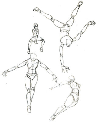 318x400  - Human Body Structure Drawing
