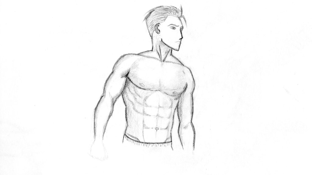 How To Draw Anime Male Chest