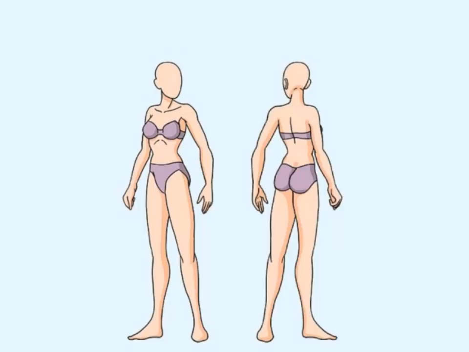 960x720 Easy Ways To Draw A Body - Human Chest Drawing