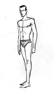 185x310 The Basics Of Human Figure Drawing - Human Drawing